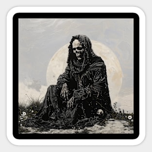 Death personification Sticker